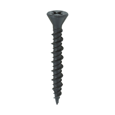 TIMCO Drywall Reduced Countersunk Black Dense Board Screws - 3.9 x 30 (1000pcs)