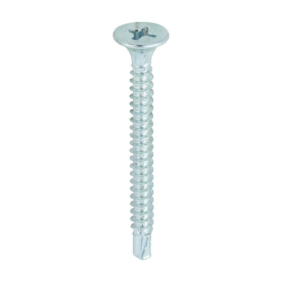 TIMCO Drywall Self-Drilling Bugle Head Silver Screws - 3.5 x 38 (1000pcs)