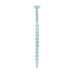 TIMCO Twin-Threaded Countersunk Silver Woodscrews - 10 x 3 1/2 (100pcs)