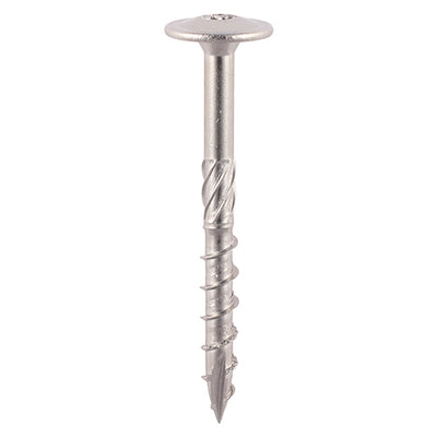 TIMCO Wafer Head A2 Stainless Steel Timber Screws - 8.0 x 125 (20pcs)