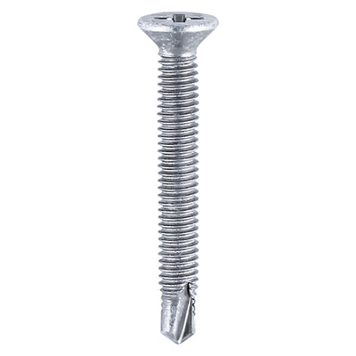 TIMCO Window Fabrication Screws Countersunk PH Metric Thread Self-Drilling Point Zinc - M4 x 38 (500pcs)