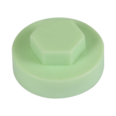 TIMCO Hex Head Cover Caps Eau de Nil - 16mm (1000pcs)