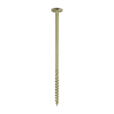 TIMCO Wafer Head Exterior Green Timber Screws - 8.0 x 200 (50pcs)