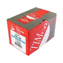 TIMCO Window Fabrication Screws Countersunk with Ribs PH Single Thread Gimlet Tip Stainless Steel - 4.3 x 20 (1000pcs)