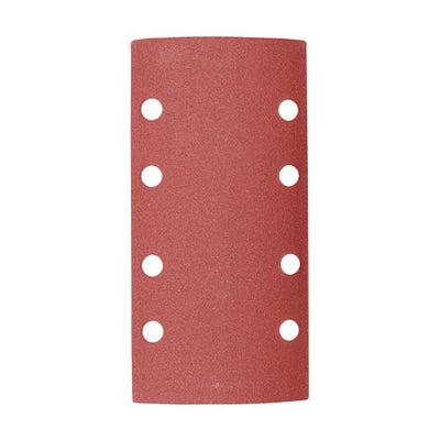TIMCO 1/3 Sanding Sheets 180 Grit Red Punched - 93 x 185mm (5pcs)