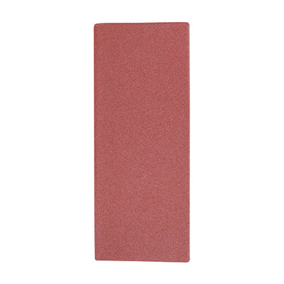 TIMCO 1/3 Sanding Sheets 120 Grit Red Unpunched - 93 x 230mm (5pcs)