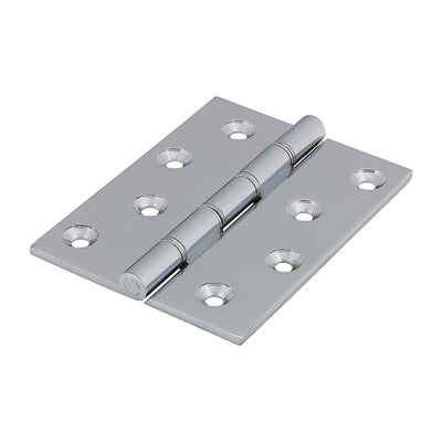 TIMCO Double Stainless Steel Washered Brass Hinges Polished Chrome - 102 x 75 (2pcs)