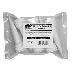 TIMCO Grip & Fill Nozzles - To fit 350/380ml (6pcs)