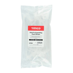 TIMCO Fill & Fix Expanding Foam Straws - To fit 750ml (12pcs)