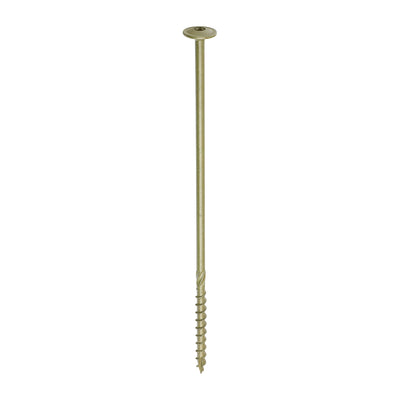 TIMCO Wafer Head Exterior Green Timber Screws - 8.0 x 250 (50pcs)