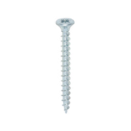 TIMCO Solo Countersunk Silver Woodscrews - 3.5 x 35 (200pcs)