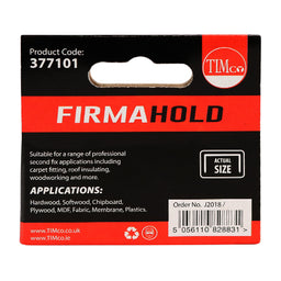 TIMCO Light Duty Chisel Point Galvanised Staples  - 6mm (1000pcs)