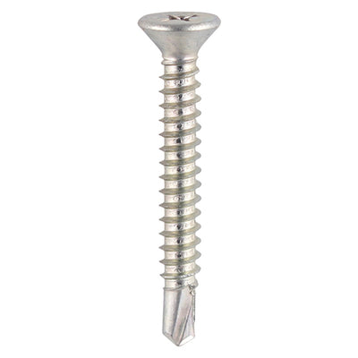 TIMCO Window Fabrication Screws Countersunk PH Self-Tapping Self-Drilling Point Zinc - 4.8 x 38 (500pcs)