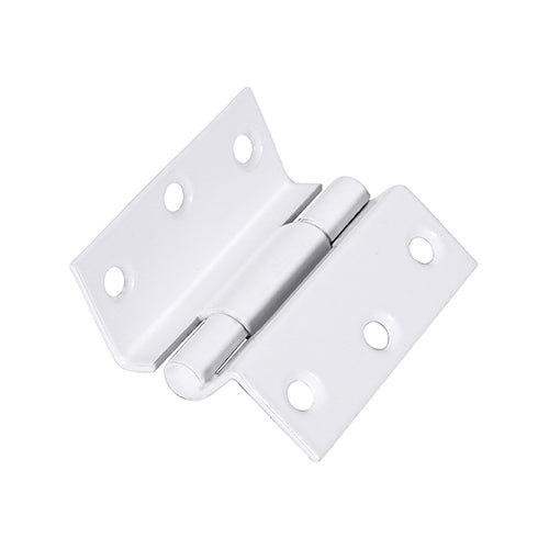 TIMCO Stormproof Hinges (1951) Steel White - 63 x 58 (2pcs)