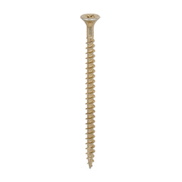 TIMCO C2 Strong-Fix Multi-Purpose Premium Countersunk Gold Woodscrews - 5.0 x 80 (200pcs)
