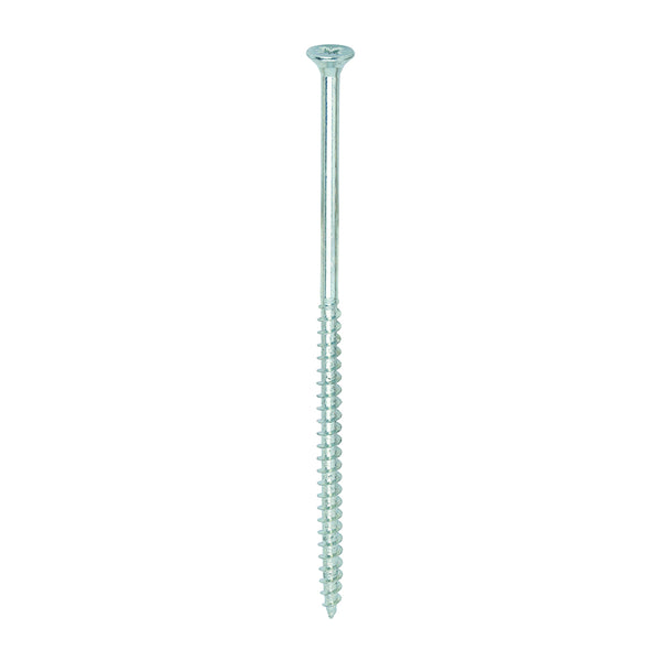 TIMCO Solo Countersunk Silver Woodscrews - 5.0 x 120 (100pcs)