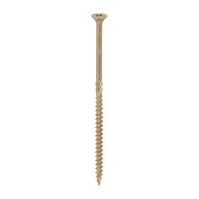 TIMCO C2 Strong-Fix Multi-Purpose Premium Countersunk Gold Woodscrews - 6.0 x 130 (100pcs)