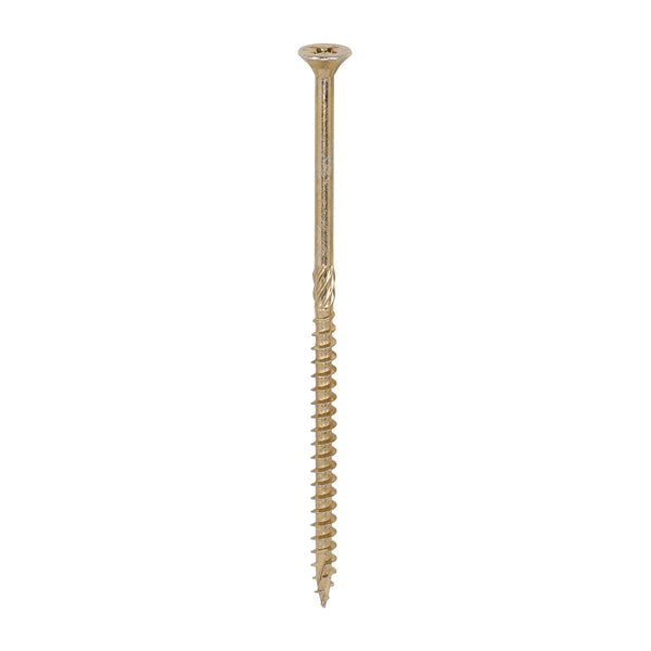 TIMCO C2 Strong-Fix Multi-Purpose Premium Countersunk Gold Woodscrews - 6.0 x 130 (100pcs)