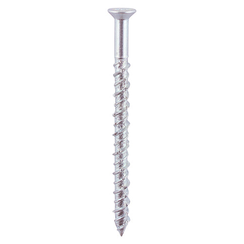 TIMCO Masonry Screws Countersunk Silver - 6.0 x 80 (100pcs)