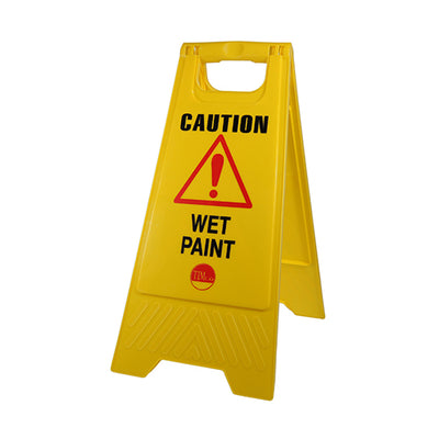 TIMCO Caution Wet Paint A-Frame Safety Sign - 610 x 300 x 30