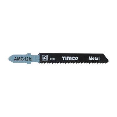 TIMCO Jigsaw Blades Metal Cutting Bi-Metal Blades - T118BF (5pcs)