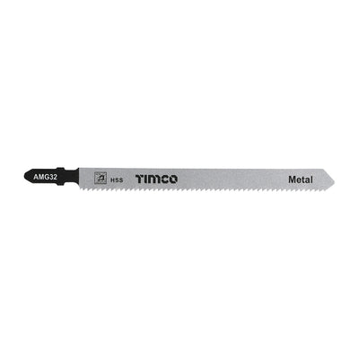 TIMCO Jigsaw Blades Metal Cutting HSS Blades - T318B (5pcs)