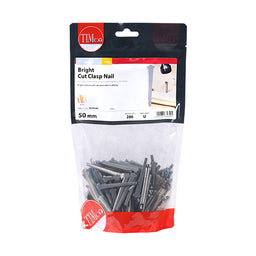TIMCO Cut Clasp Nails Bright - 50mm (1kg)