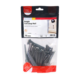 TIMCO Cut Clasp Nails Bright - 75mm (1kg)