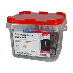 TIMCO Drive Screws Galvanised - 65 x 5.40 (2.5kg)