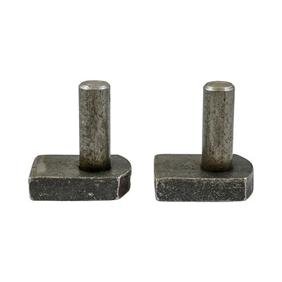 TIMCO Gate Hinge Hooks to Weld Self Coloured - 12mm (2pcs)