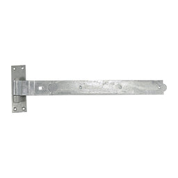 TIMCO Cranked Band & Hook On Plates Hinges Hot Dipped Galvanised - 500mm (2pcs)