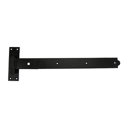 TIMCO Straight Band & Hook On Plates Hinges Black - 600mm (2pcs)