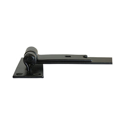 TIMCO Straight Band & Hook On Plates Hinges Black - 600mm (2pcs)