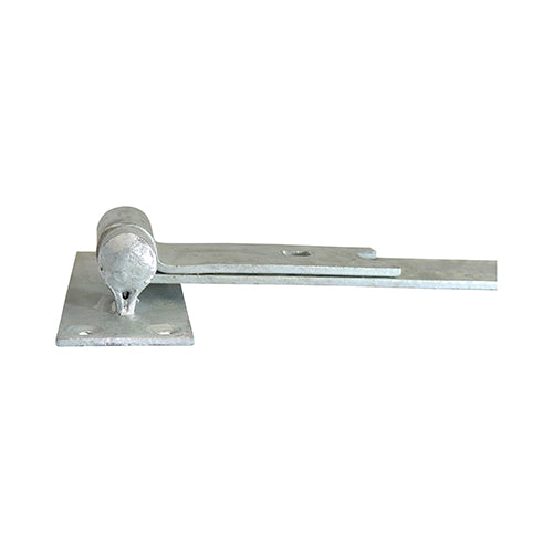 TIMCO Straight Band & Hook On Plates Hinges Hot Dipped Galvanised - 600mm (2pcs)