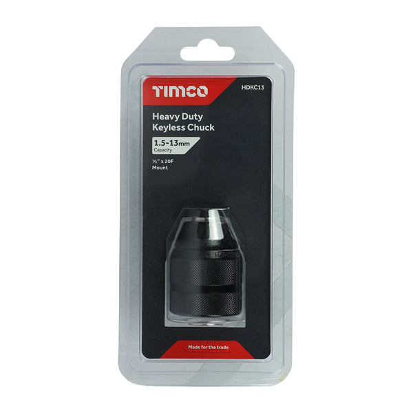 TIMCO Heavy Duty Keyless Chuck - 1/2