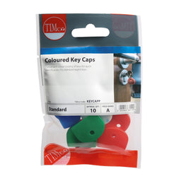 TIMCO Coloured Key Caps - Mixed Colours (10pcs)
