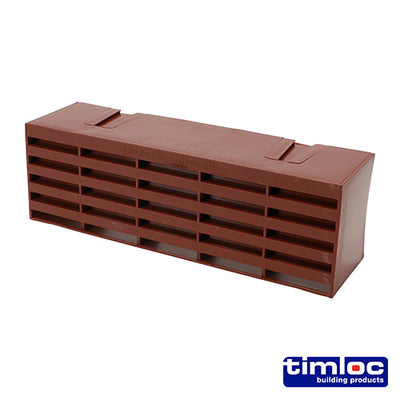 Timloc Airbrick Plastic Brown - 215 x 69 x 60mm (20pcs)