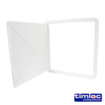 Timloc Access Panel Plastic White - 470 x 470mm