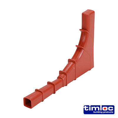 Timloc Invisiweep Wall Weep Terracotta - 65 x 10 x 102mm (50pcs)