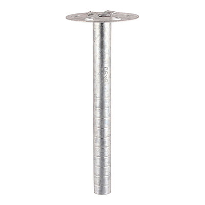 TIMCO Metal Insulation Fixings Silver - 8.0 x 140 (100pcs)