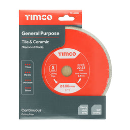 TIMCO General Purpose Tile & Ceramic Blade  - 180 x 22.2