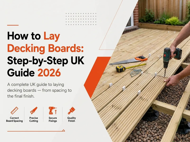 How to Lay Decking Boards: Step-by-Step UK Guide 2026