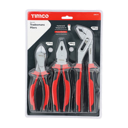 Tradesmans Pliers Set 3pcs