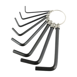 Hex Key Keyring Set 8pcs