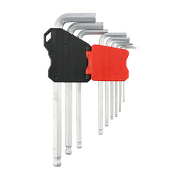 Long Arm Ball End Hex Key Set 9pcs