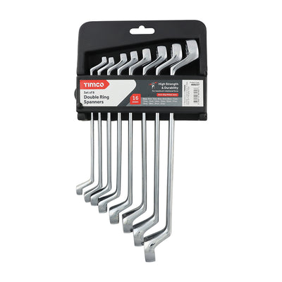 Spanner Set - Double Ring 8pcs