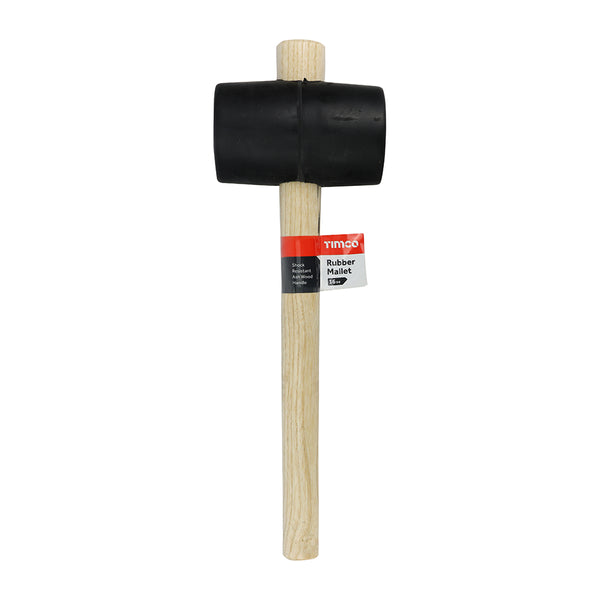 16oz Rubber Mallet - Black