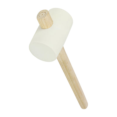 16oz Rubber Mallet - White