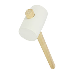 24oz Rubber Mallet - White