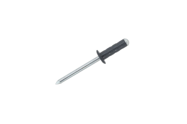 4.8 x 15 Aluminium / Steel Dome Head Multigrip Rivets Slate Grey RAL 7012 (100pcs)
